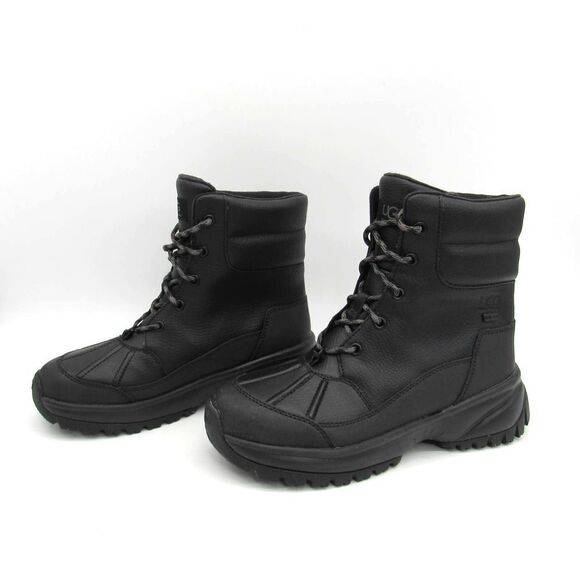 UGG YOSE WOMEN'S RAIN SNOW BOOTS IN BLACK SZ 7 - Picture 3 of 7